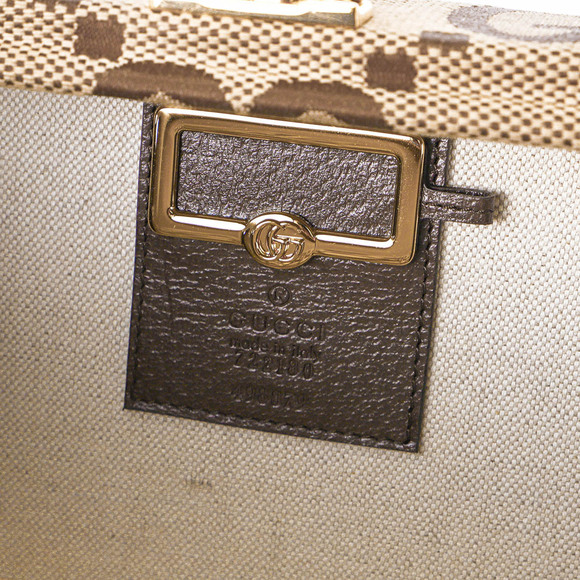 Gucci Jumbo GG Canvas Shoulder Bag Beige - Picture 9 of 9